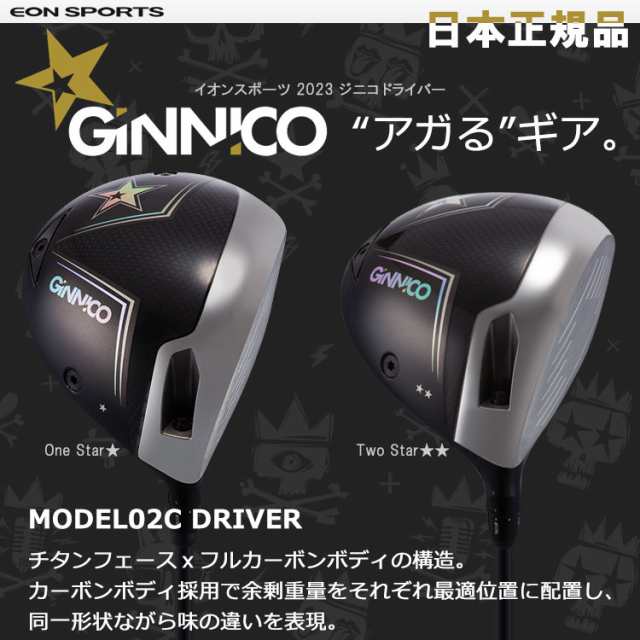 期間限定】イオンスポーツ GINNICO ジニコ MODEL02C ドライバー