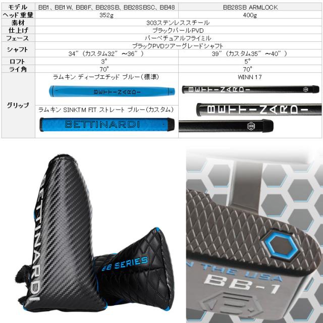 ベティナルディ BBシリーズ パター BETTINARDI GOLF BB Series 2024モデル 日本正規品_9