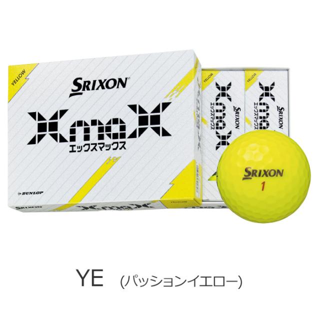 SRIXON xmax ゴルフボール 3ダース 3ダースセット】スリクソン ゴルフ XmaX エックスマックス ゴルフ
