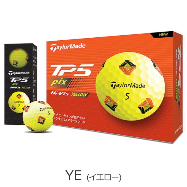 テーラーメイド TMJ24 TP5 pix JPN 3ダース(36球入) Amazon.co