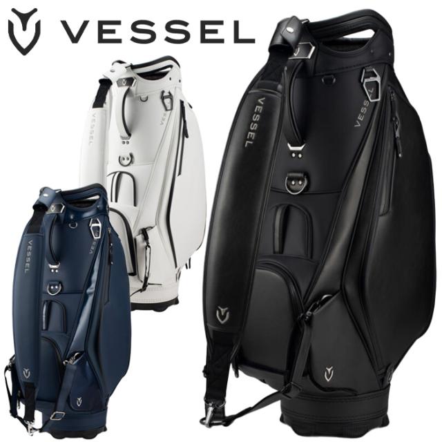 ベゼル(VESSEL)ゴルフ スタンド式 キャディバッグ 8.5型 6分割 VESSEL