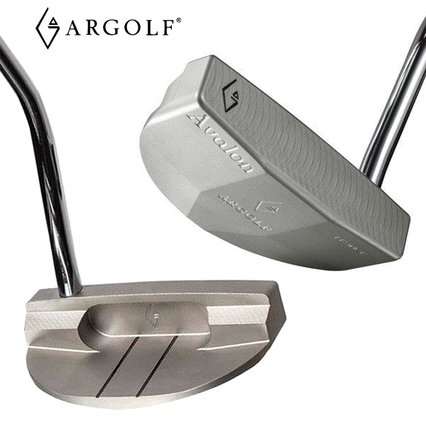 ARGOLF アヴァロン ハーフムーン マレット パター アールゴルフ Avalon ステンレススチール 日本正規品