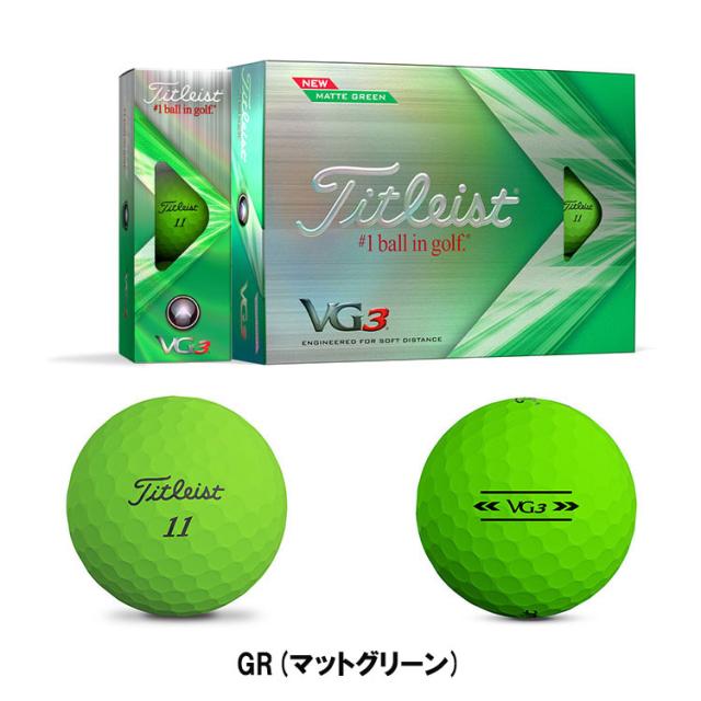 【3ダースセット】タイトリスト ゴルフ VG3 ゴルフボール 3ダース(36球入り) 2022モデル 日本正規品 Titleist VG3