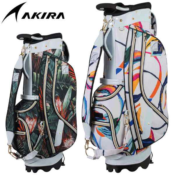 【メーカー直送】 アキラプロダクツ AKIRA LIGHT WEIGHT STAND CADDIE BAG 軽量スタンドキャディーバッグ 9.0型 2024モデル