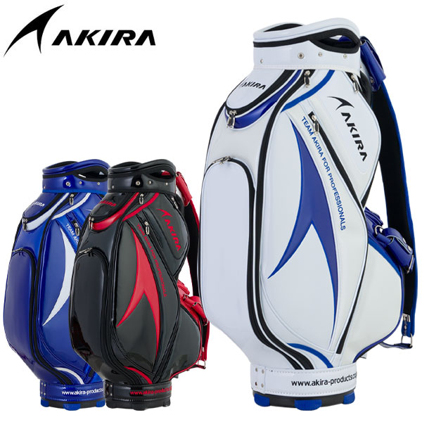 【代金引換不可】【メーカー直送】アキラプロダクツ AKIRA CADDIE BAG キャディバッグ 9.0型 2024モデル