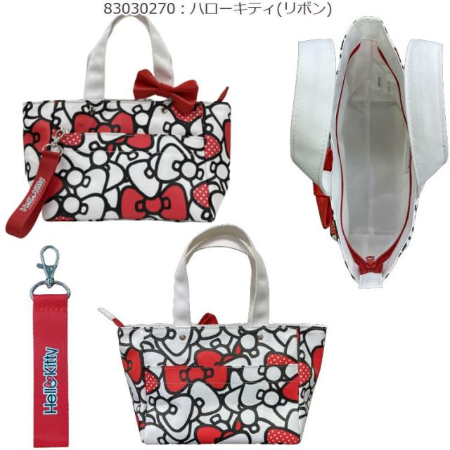 ワック　waac ハローキティ　カートバッグ　新品未使用　ゴルフ WAAC（ワック）の「《WAAC》HELLO KITTY × WAAC】ハローキティ