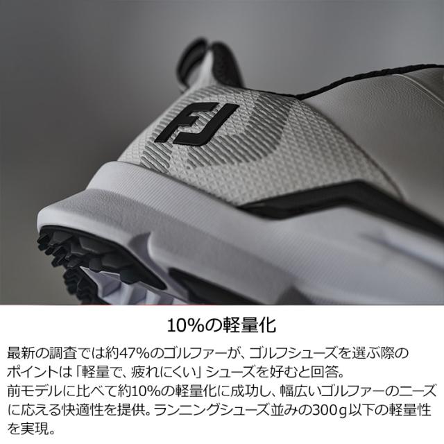 フットジョイ FJ フューエル レース メンズ スパイクレス ゴルフ