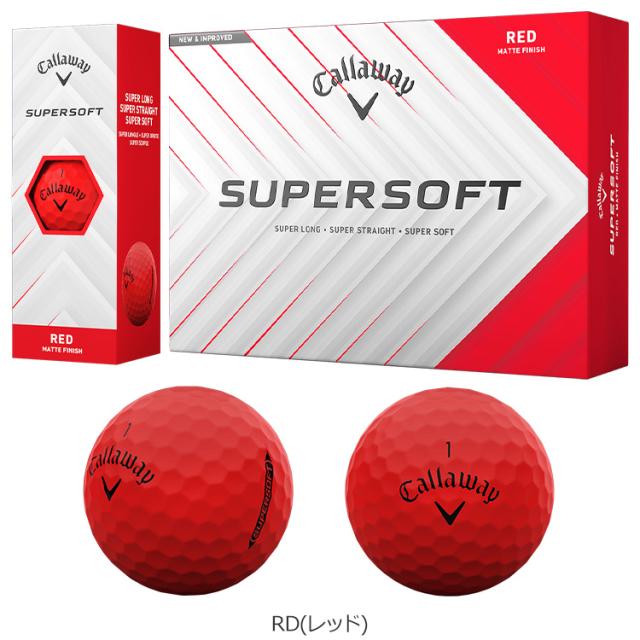 【3ダースセット】キャロウェイ SUPERSOFT ゴルフボール 3ダース 36球入り 日本正規品 2025モデル