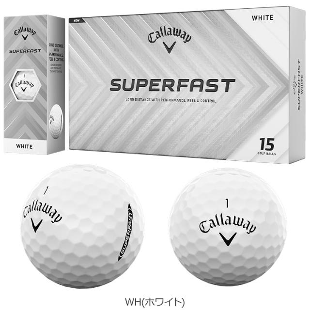 【3箱セット】キャロウェイ SUPERFAST ゴルフボール 3箱 45球入り 日本正規品 2025モデル
