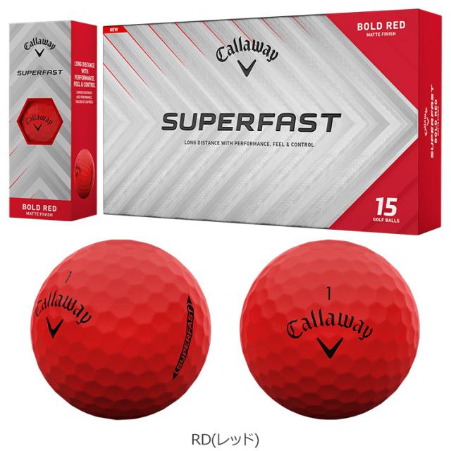 【3箱セット】キャロウェイ SUPERFAST ゴルフボール 3箱 45球入り 日本正規品 2025モデル