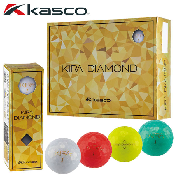 キャスコ KIRA DIAMOND2 キラ ダイヤモンド2 ゴルフボール 1ダース 12P 2024モデルの通販は 5,544円
