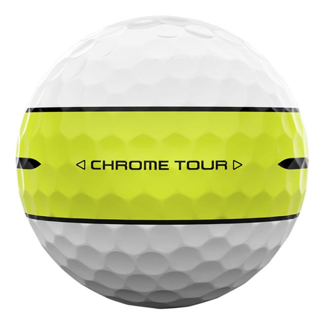 3ダースセット】キャロウェイ クロムツアー 360°イエローストライプ