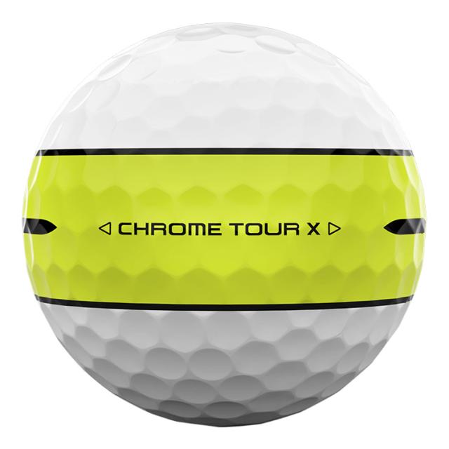 3ダースセット】キャロウェイ クロムツアーX 360°イエローストライプ