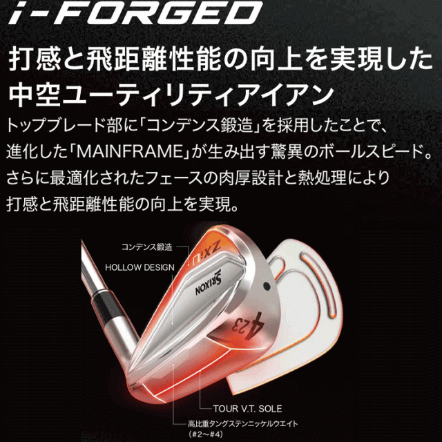 ダンロップ スリクソン ZXi U ユーティリティ N.S.PRO 950GH NEO スチール 2024モデル