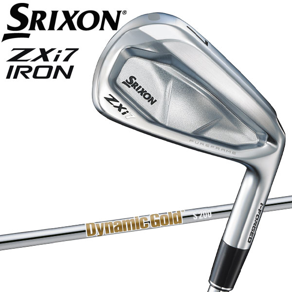 ダンロップ スリクソン ZXi7 アイアン 単品 Dinamic Gold スチール 2024モデル