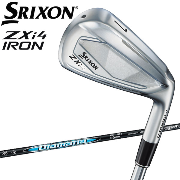 ダンロップ スリクソン ZXi4 アイアン 5本セット Diamana Zxi カーボン 2024モデル