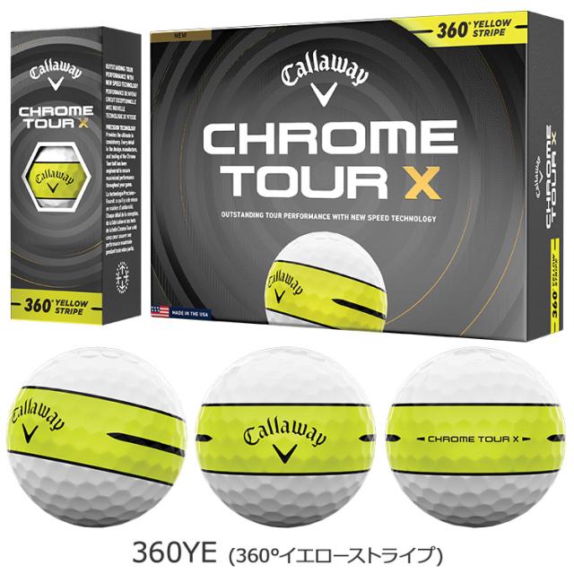 【当店在庫】【3ダースセット】キャロウェイ クロムツアーX ゴルフボール 3ダース 36球入り 2026モデル 日本正規品