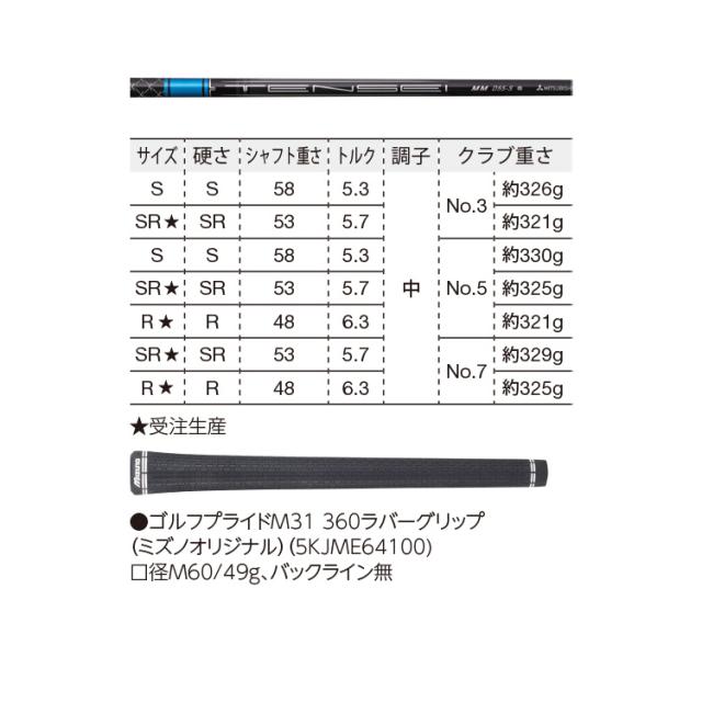 ミズノ JPX ONE フェアウェイウッド 日本仕様 2026モデル_5