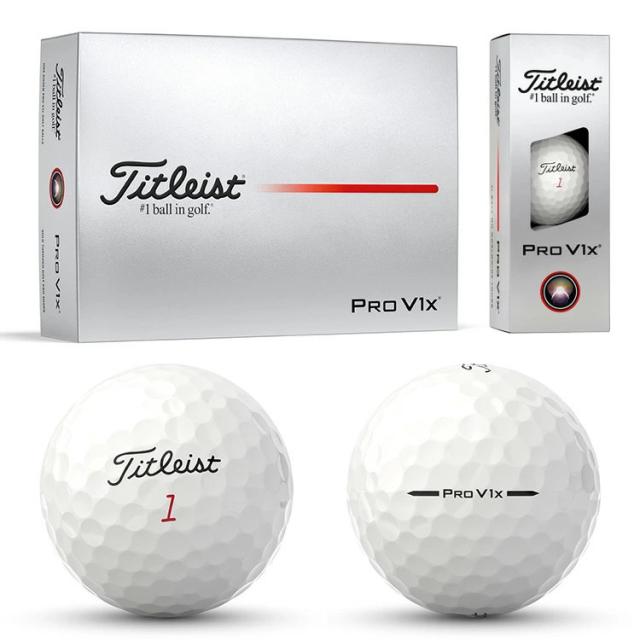 【3ダースセット】タイトリスト プロ V1x ゴルフボール 3ダース 36球入り 日本正規品 2025モデル