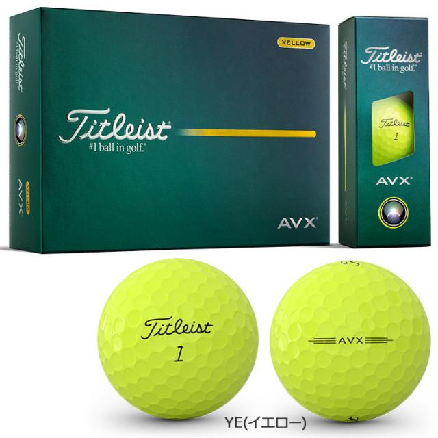【3ダースセット】タイトリスト AVX ゴルフボール 3ダース 36球入り 2026モデル 日本正規品