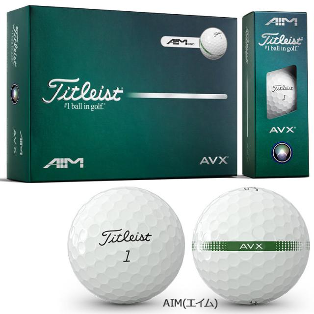 【3ダースセット】タイトリスト AVX ゴルフボール 3ダース 36球入り 2026モデル 日本正規品