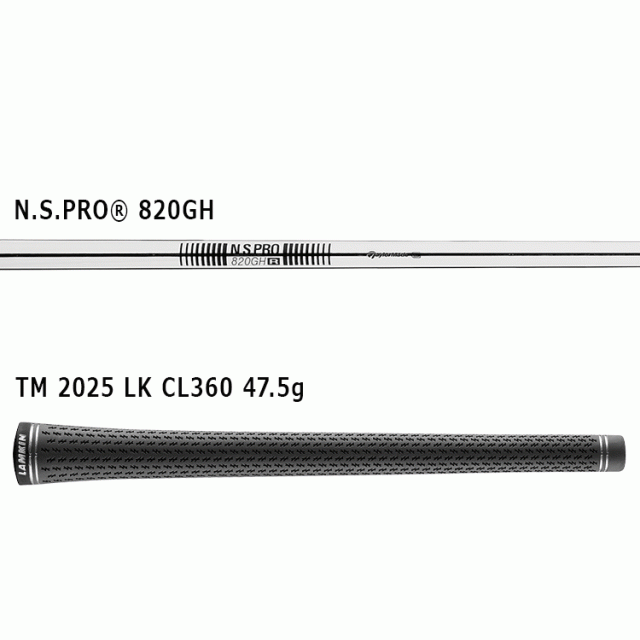 テーラーメイド Qi35 レスキュー N.S.PRO 820GH スチール 2025モデル 日本仕様