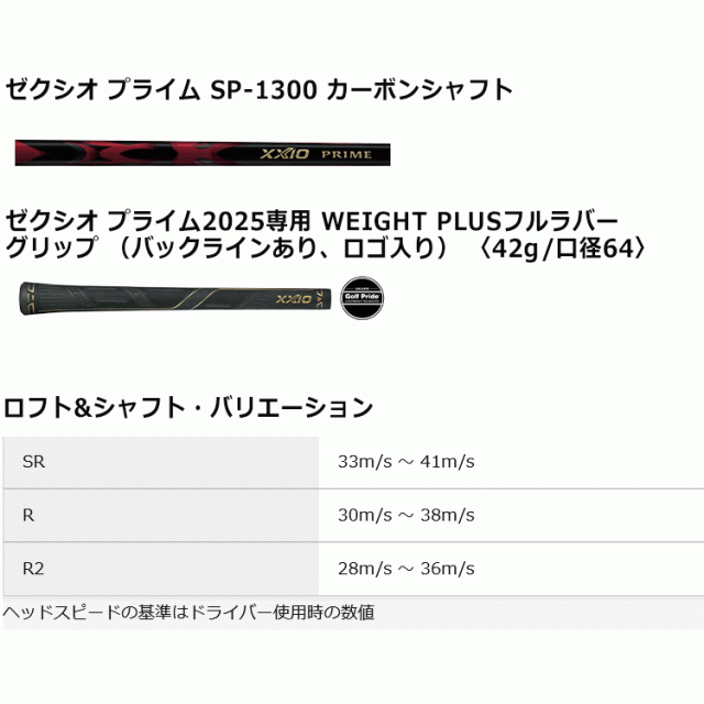 ダンロップ XXIO PRIME ゼクシオ プライム アイアン 4本セット（＃7〜9,PW） SP-1300 カーボン 2025モデル_6