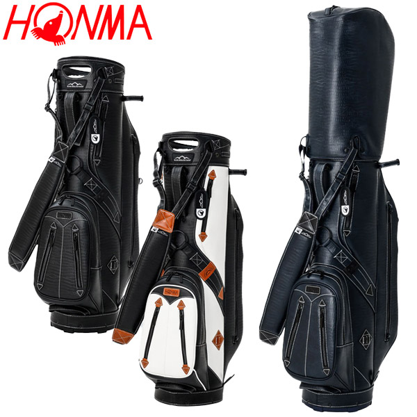 HONMA x SUN MOUNTAIN キャディバッグ CB72501 キャディバッグ,HONMA x SUN MOUNTAIN クロコカートバッグ