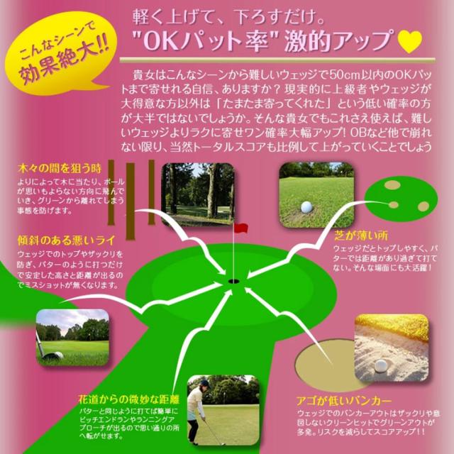 ダイナゴルフ ダイナミクス ツアー チッパー レディース レフティ_7