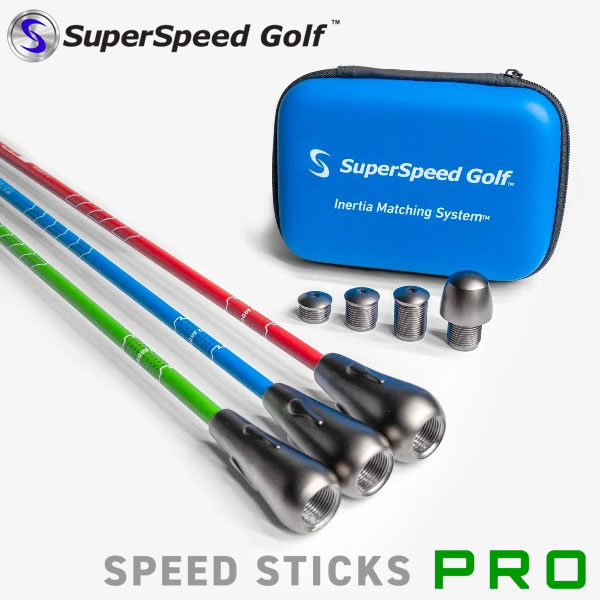 日本正規品 スーパースピードゴルフ スピードスティック プロ  飛距離アップ スイング練習器 Super Speed Stick Pro 2025モデル