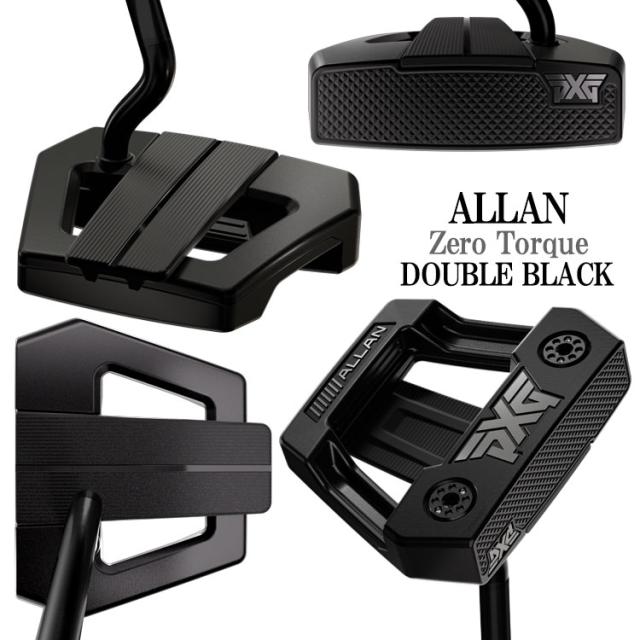 PXG ゼロトルクシリーズ ALLAN ZT DOUBLE BLACK パター Zero Torque