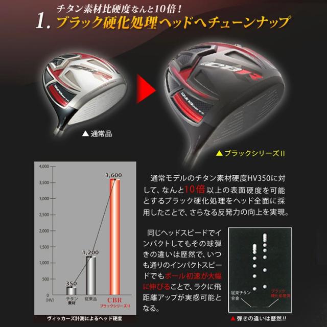 ワークスゴルフ マキシマックス ブラックシリーズ2 ドライバー ルール