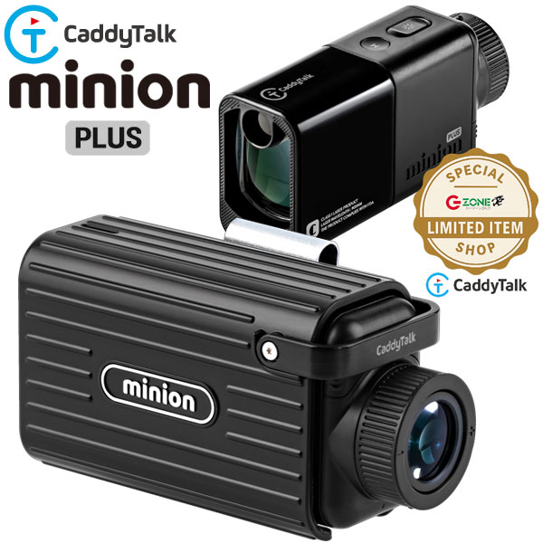 ゴルフゾン キャディトーク ミニオン プラス CaddyTalk Minion PLUS ゴルフ用レーザー距離計 日本正規品 2025モデル