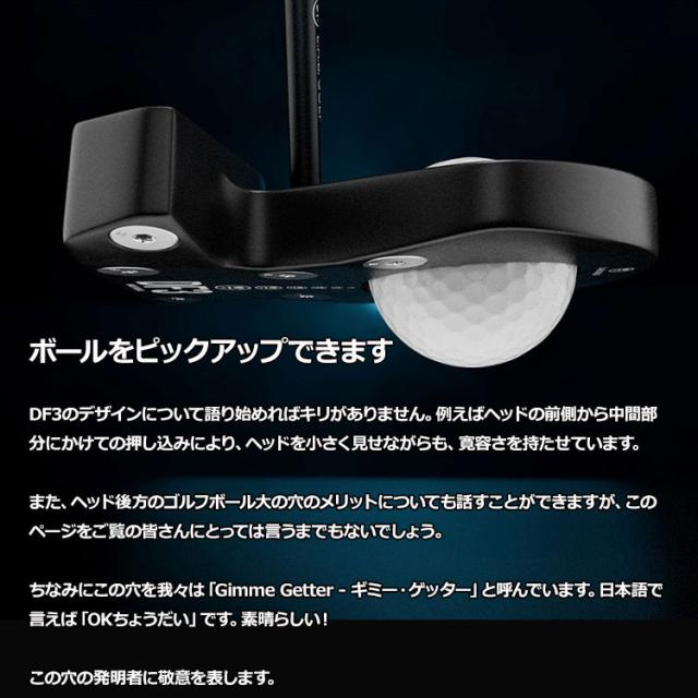 L.A.B. GOLF ラブ・ゴルフ DF3 マレット ゼロトルク パター USAモデル_7