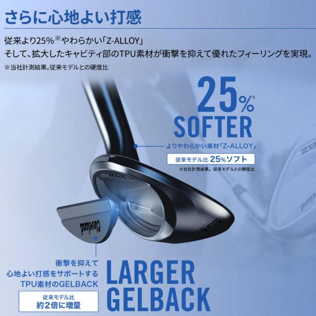 クリーブランド CBZ ウエッジ N.S.PRO スチールシャフト 日本仕様 2026モデル