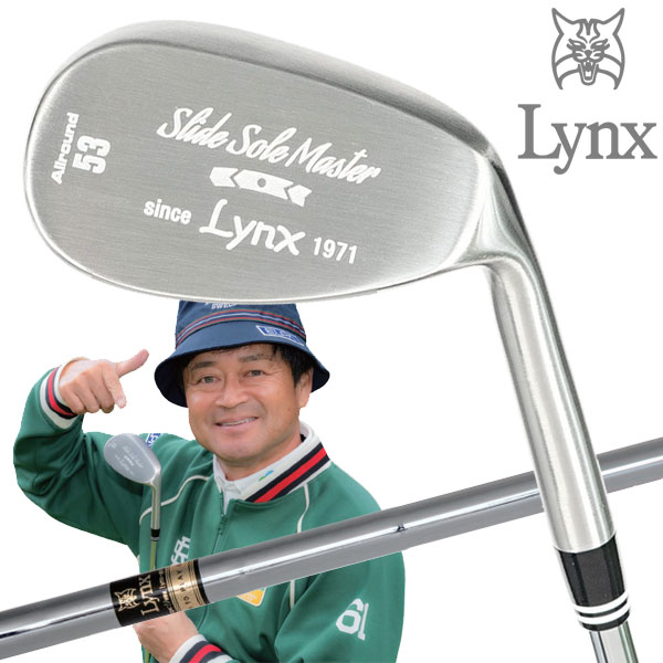 横田真一プロ監修 リンクス スライドソール マスター ウェッジ Lynx Golf Slid Sole Master 2026モデル