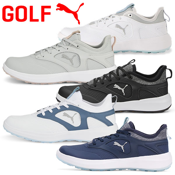 プーマ ゴルフ イグナイト マリブ 376158 レディース ゴルフシューズ シューレース ラバーソール スパイクレスの通販は