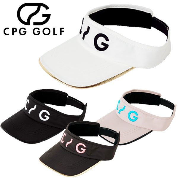 CPG GOLF NEW LOGO サンバイザー メンズ レディース ゴルフ 4514-24237
