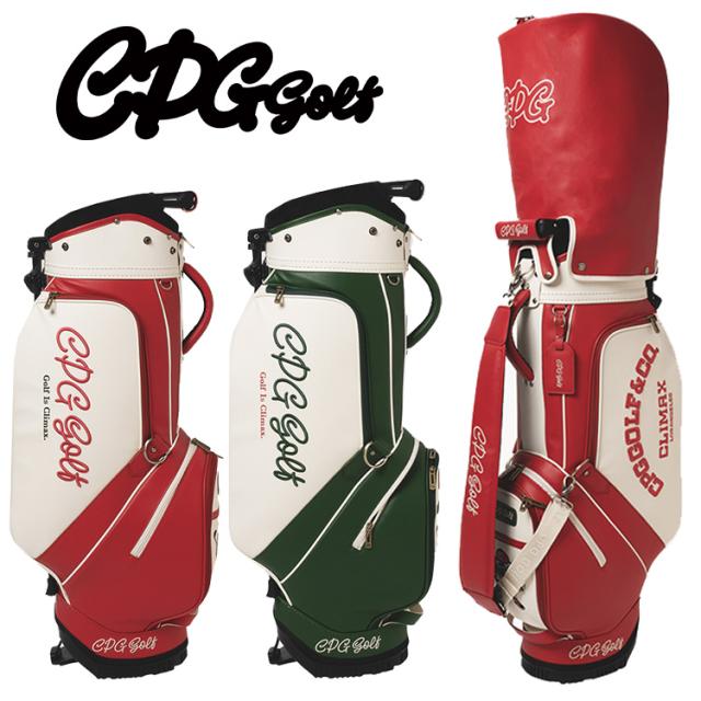 CPG GOLF バイカラー キャディバッグ 9.0型 2025秋冬 4519-25201
