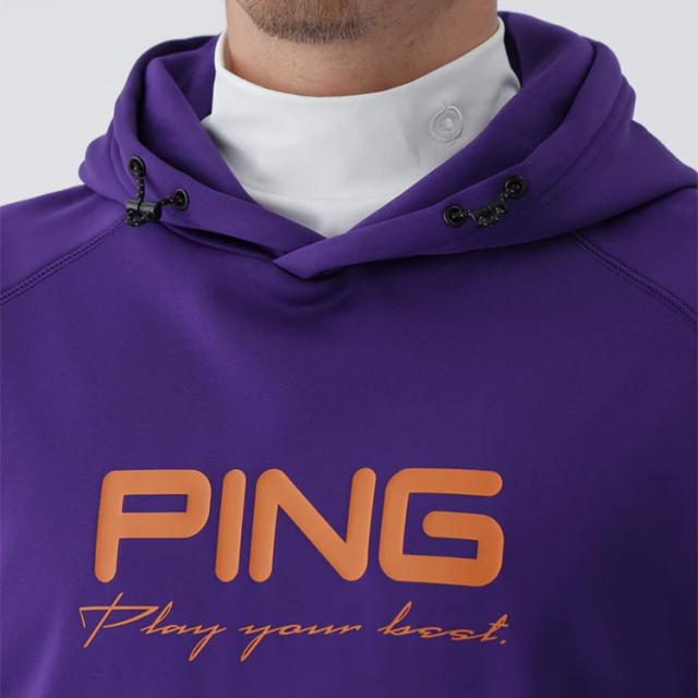 ピン PING カルイシ KARUISHI フーディー スウェット メンズ 2025秋冬 ゴルフウェア 621-5262800 ピン PING カルイシ KARUISHI フーディー スウェット メンズ 2025秋冬