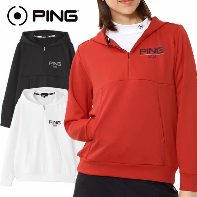 ピン PING プルオーバーフーディ スウェット レディース ゴルフウェア 622-2162201の通販は 6,468円