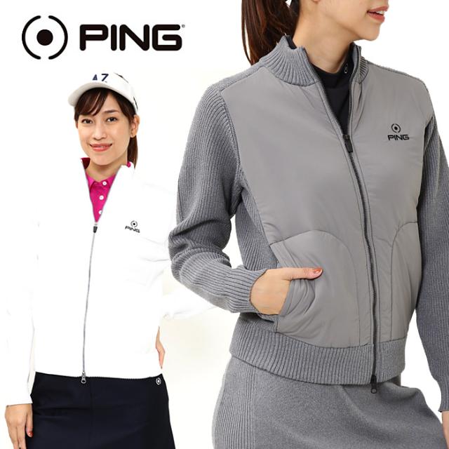 ピン PING アクリルニット ブルゾン レディース 秋冬 ゴルフウェア 622-2270804の通販は