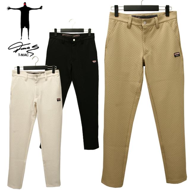 T-MAC ティーマック ゴルフ ドットエンボスパンツ メンズ 2024秋冬 ゴルフウェア 7414-340117の通販は 6,026円