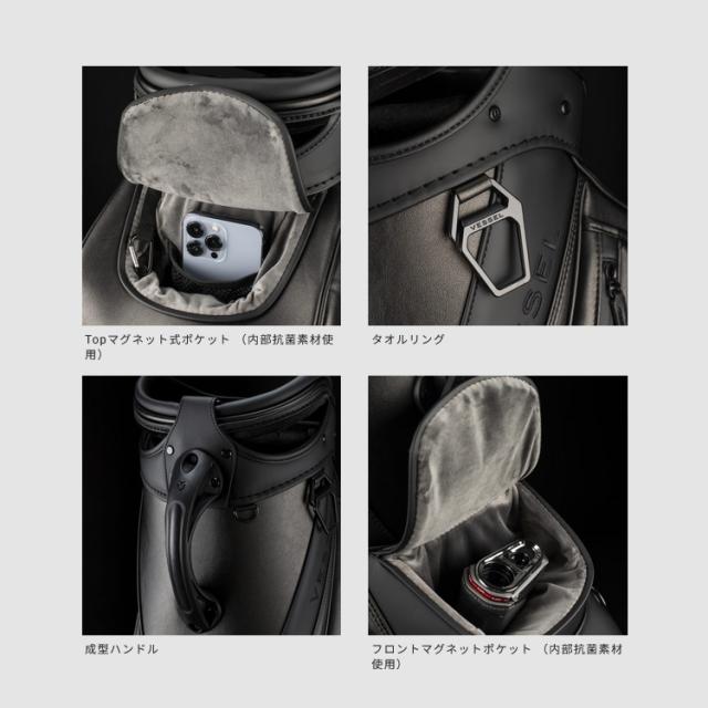 ベゼル VESSEL PRIME 2.0 Staff キャディバッグ 10型 日本正規品 2025モデル_3
