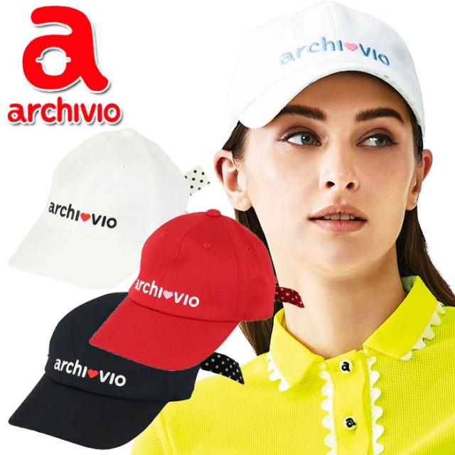 アルチビオ ゴルフウェア キャップ リボン付き レディース A250313 春夏