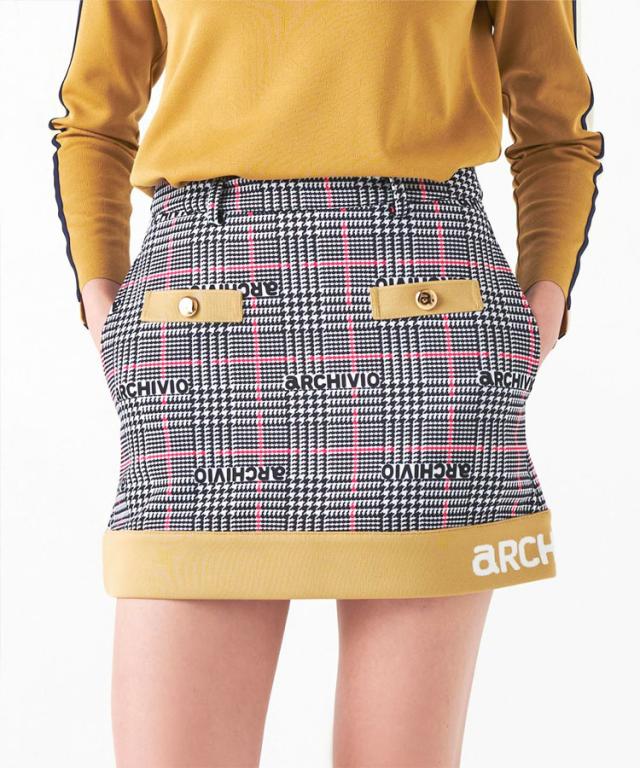 （新品）アルチビオ　スカート　サイズ38 ゴルフ 秋冬物アルチビオスカート38(M)