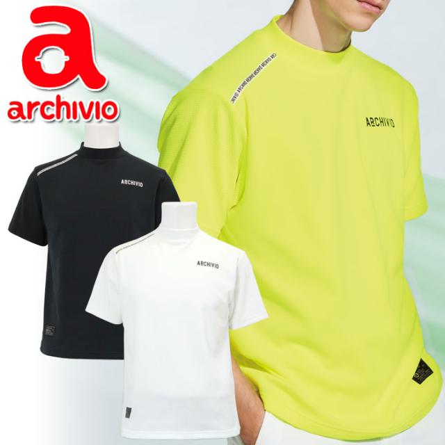 アルチビオ 春夏 ゴルフ UV速乾肩ラインプルオーバー 半袖 メンズ A469403