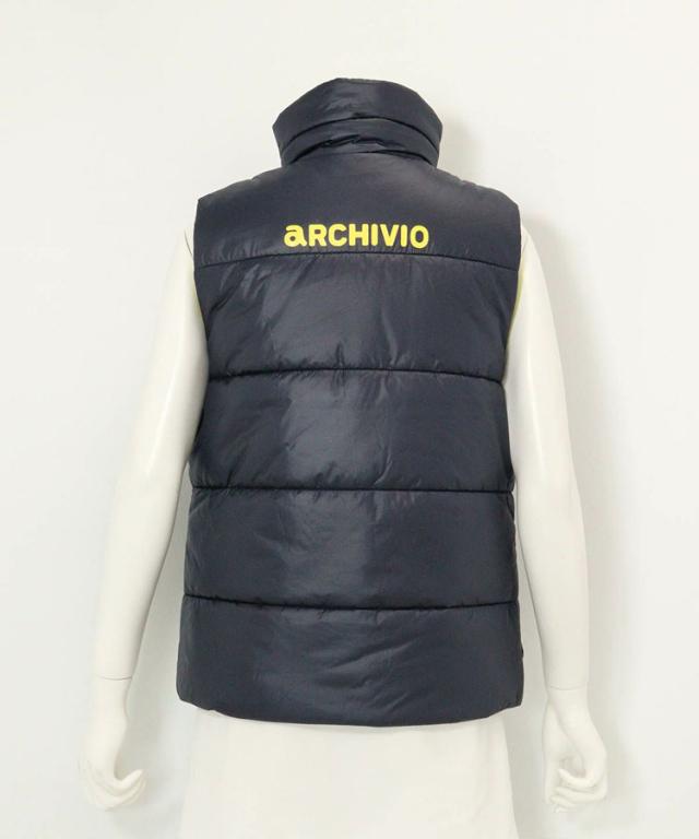 アルチビオ 秋冬 ゴルフ 中綿サイドロゴベスト レディース A514013の