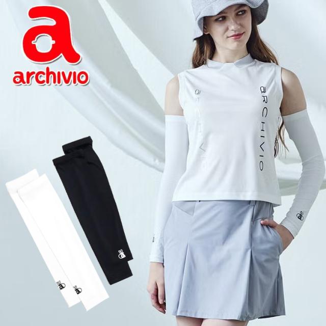 【メール便送料無料】アルチビオ ポイントロゴUV冷感アームカバー レディース 2026年春夏 A550317