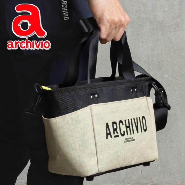 アルチビオ ARロゴ柄ラウンドバッグ メンズ 2026年春夏 A560303
